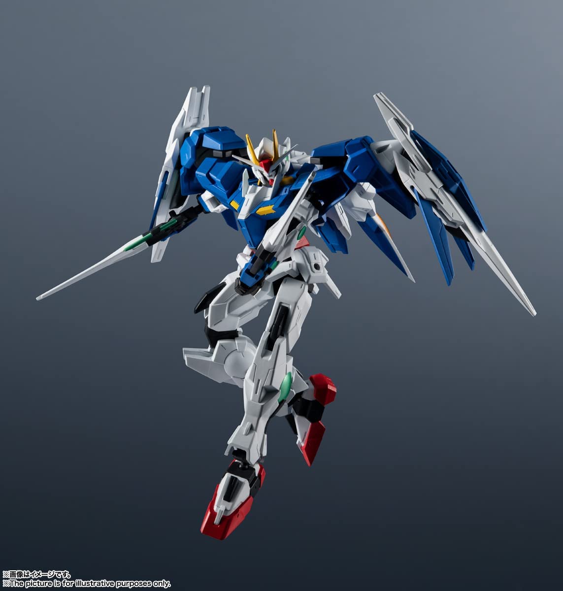 Tamashi Nations - Mobile Suit Gundam - GN-0000 + GNR-010 00 Raiser, Bandai Spirits GUNDAM UNIVERSE Figure