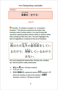 101 Common Japanese Idioms Volume 2