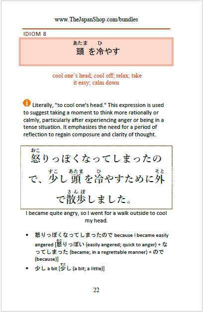 101 Common Japanese Idioms Volume 2