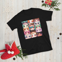 Cartoonish Cute Anime Eyes T-Shirt