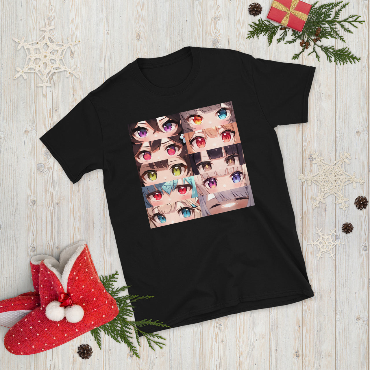 Colorful Cute Anime Eyes T-Shirt